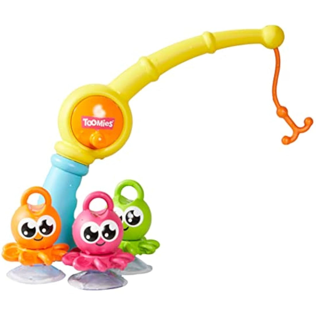 Toomies 3-in-1 Fishing Frenzy Baby Bath Toys - Interactive Water Set