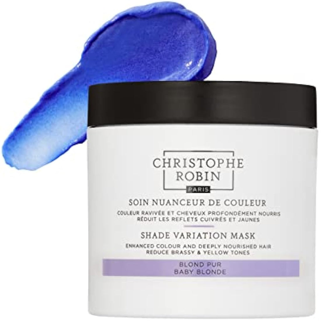 Christophe Robin Baby Blond Shade Variation Mask – Color Reviving Treatment