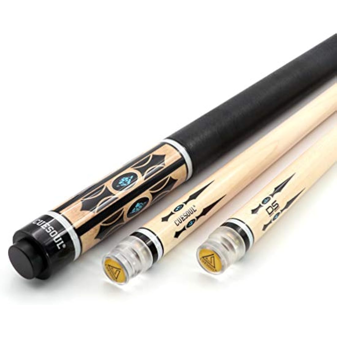 CUESOUL 58" 19oz Canadian Maple Pool Cue Stick | Quick-Release Joint