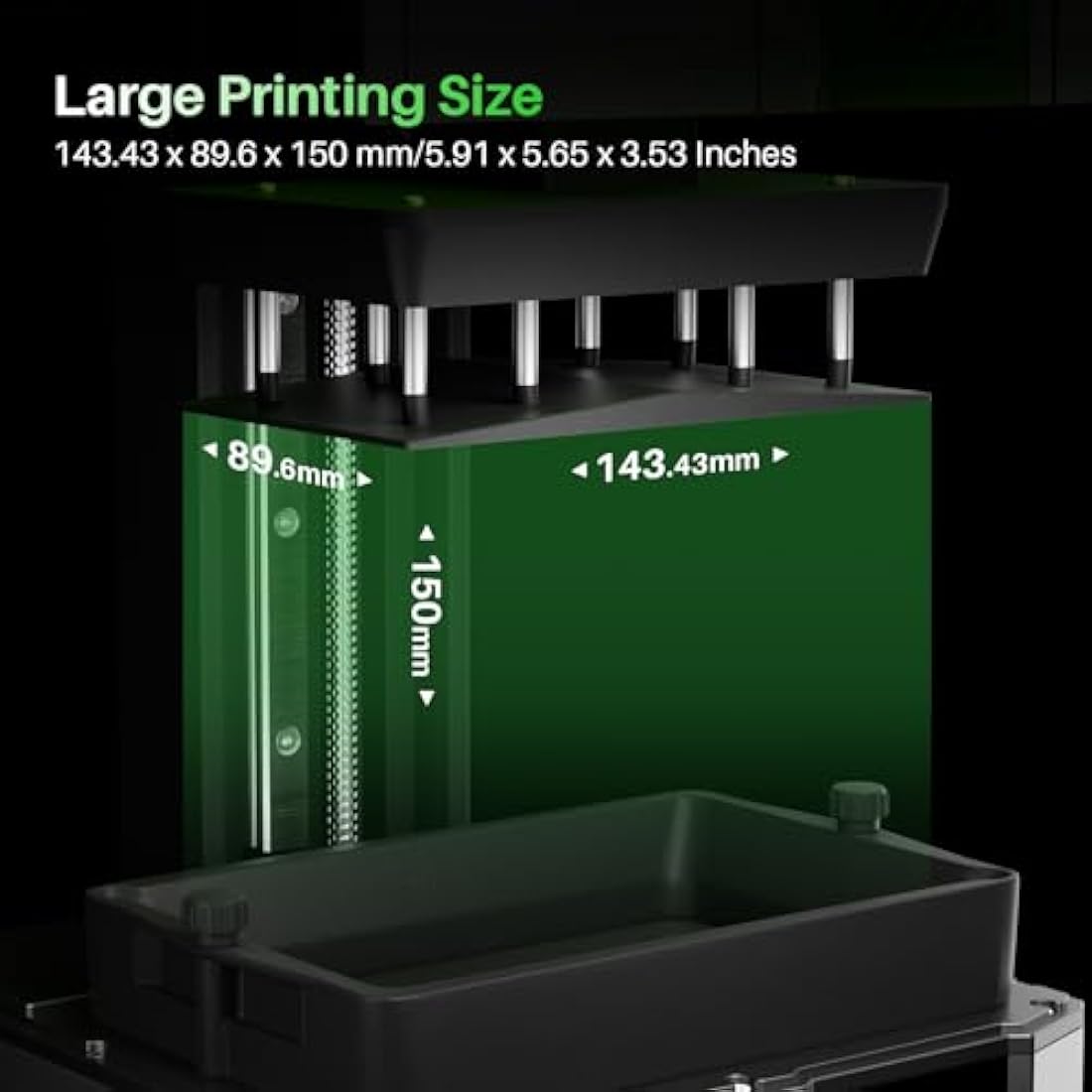 ELEGOO Mars 5 Resin 3D Printer – 4K MSLA with Auto-Leveling