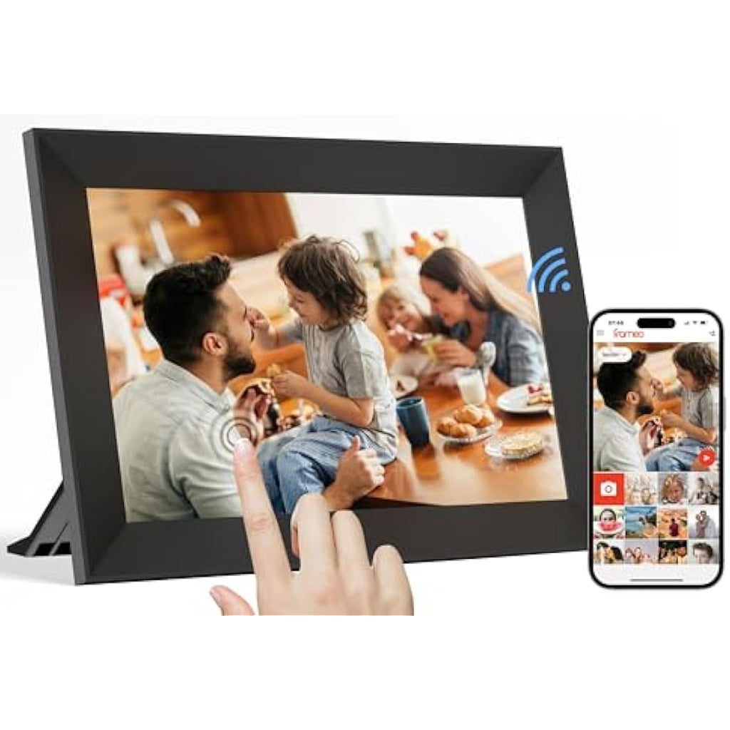 Tibuta 10.1 Inch WiFi Digital Photo Frame | 32GB HD IPS Touch Screen