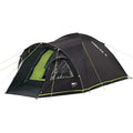 High Peak Talos 4-Person Dome Tent | Weatherproof Polyester - Dark Grey