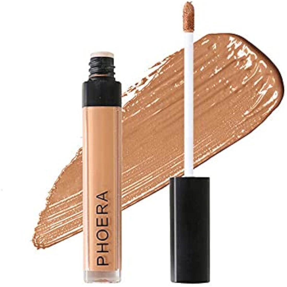 Phoera Full Coverage Matte Liquid Concealer – Waterproof (106 Chestnut)