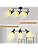Unikcst 3-Way Retro Ceiling Spotlights | Matte Black Industrial E14 Light