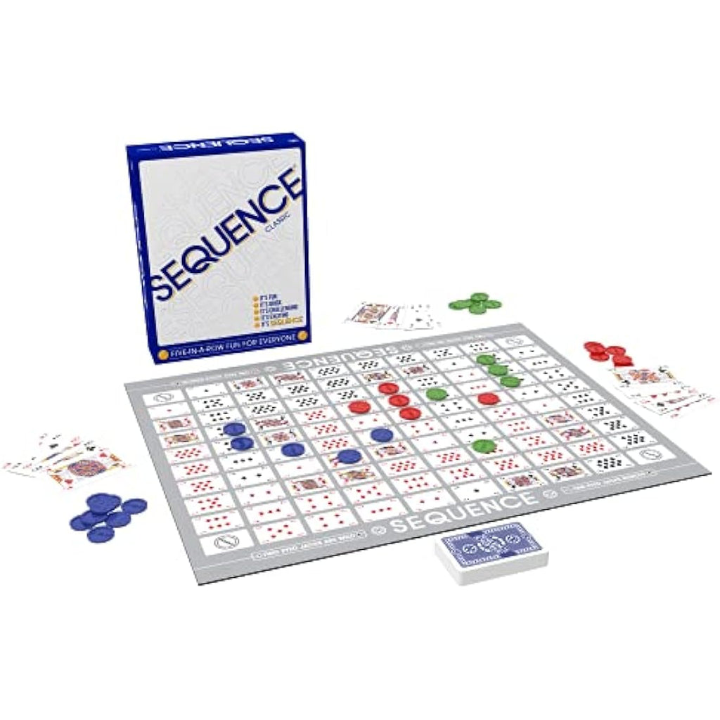 Goliath Games Sequence Strategy Board Game – Family Card Game for Ages 7+