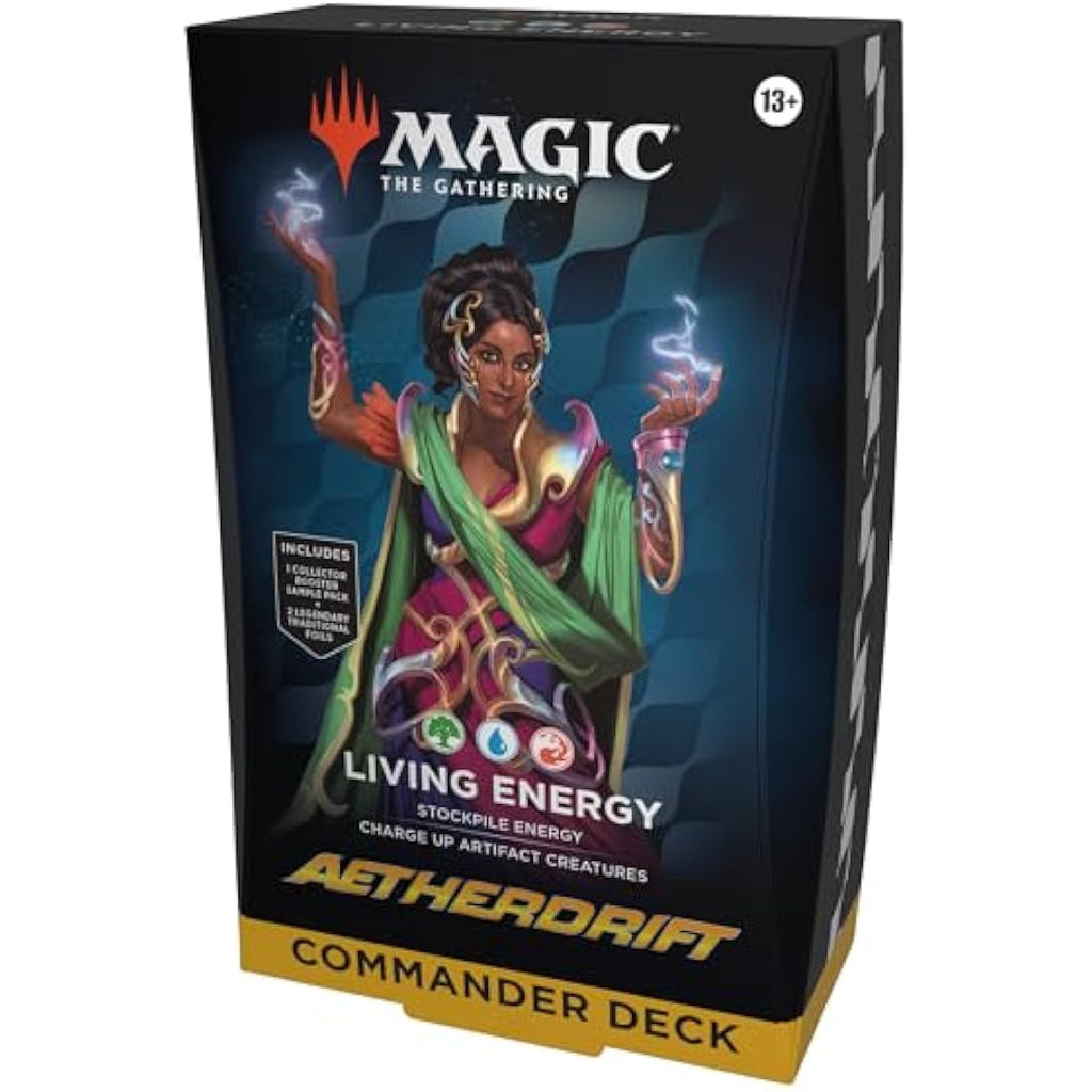 Magic: The Gathering Aetherdrift Commander Deck – Living Energy (MTG)