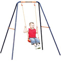 Hedstrom Single Play Garden Swing – Durable Steel Frame for Ages 3-10