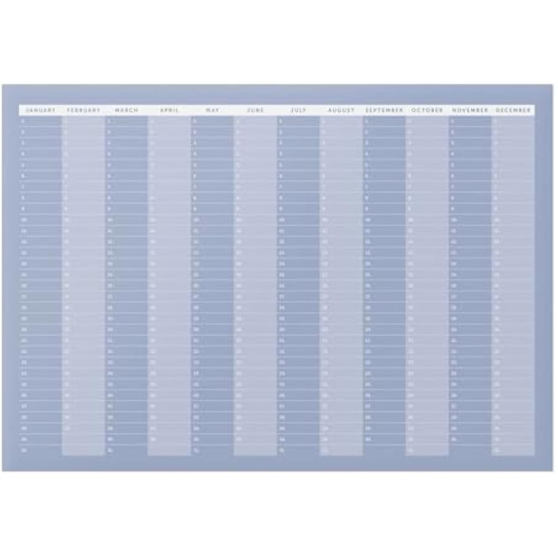 Busy B Floral A3 Desk Pad – 36 Tear-off Sheets with Year Planner