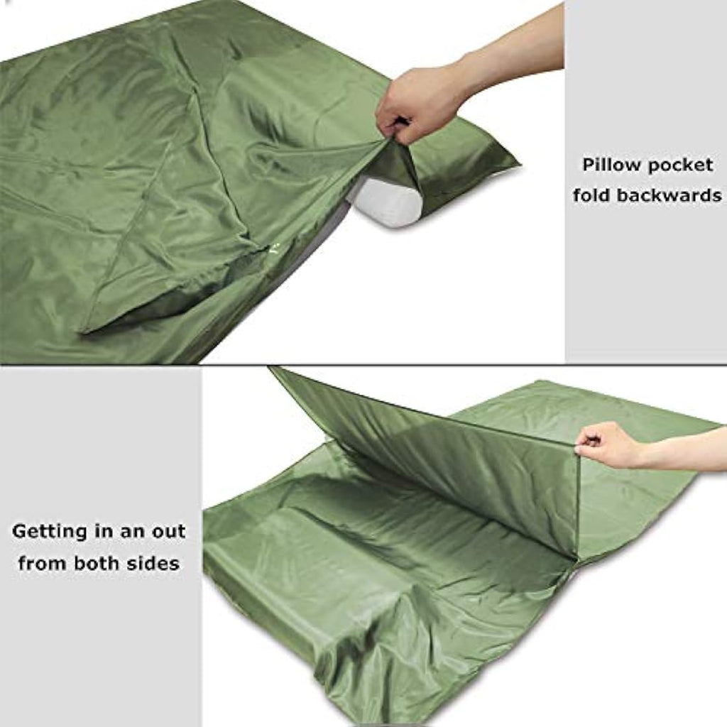 BROWINT Mulberry Silk Sleeping Bag Liner | Extra Wide Travel Sheet
