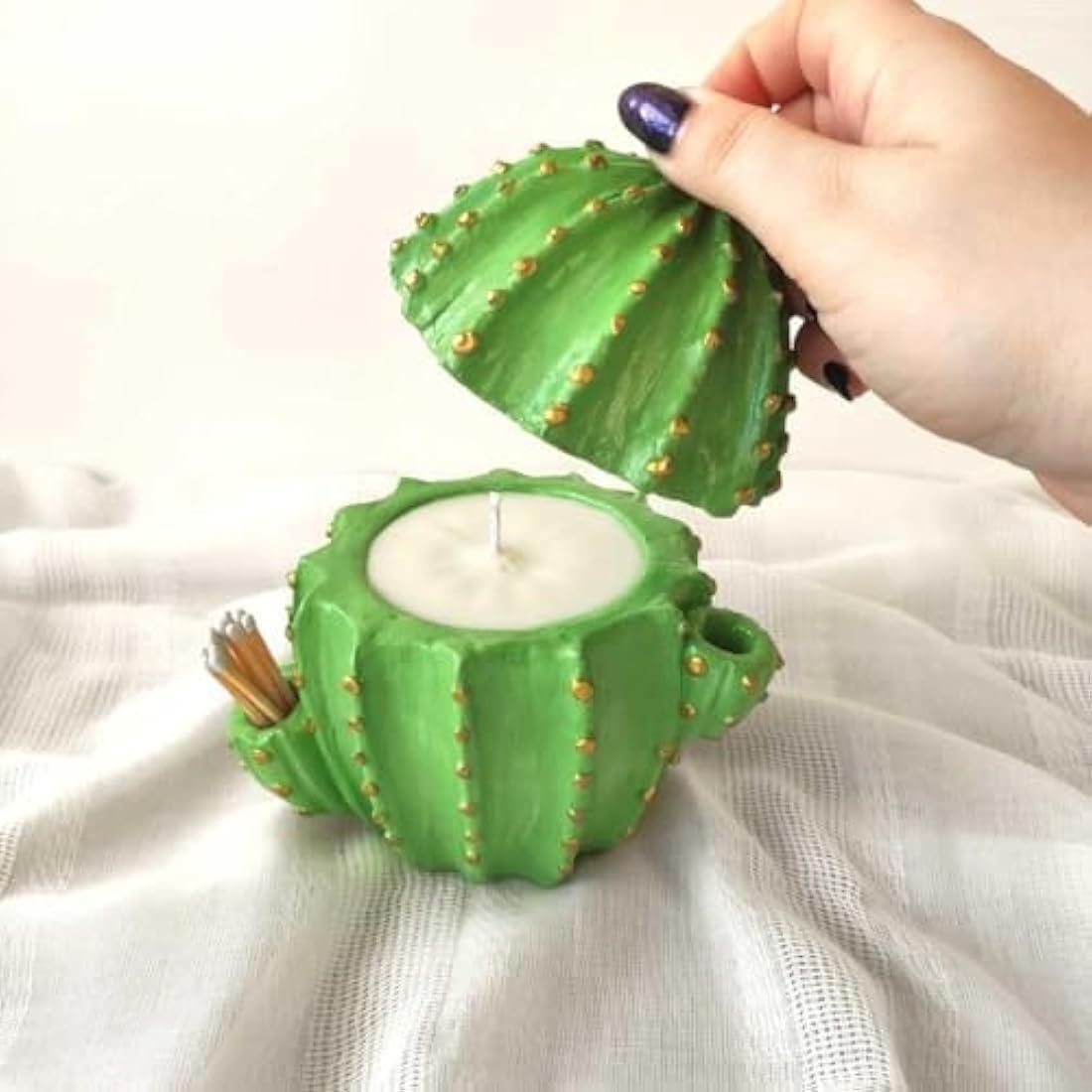 Sculpd Candle Making & Pottery Kit – 2 Person DIY Soy Wax & Clay Set