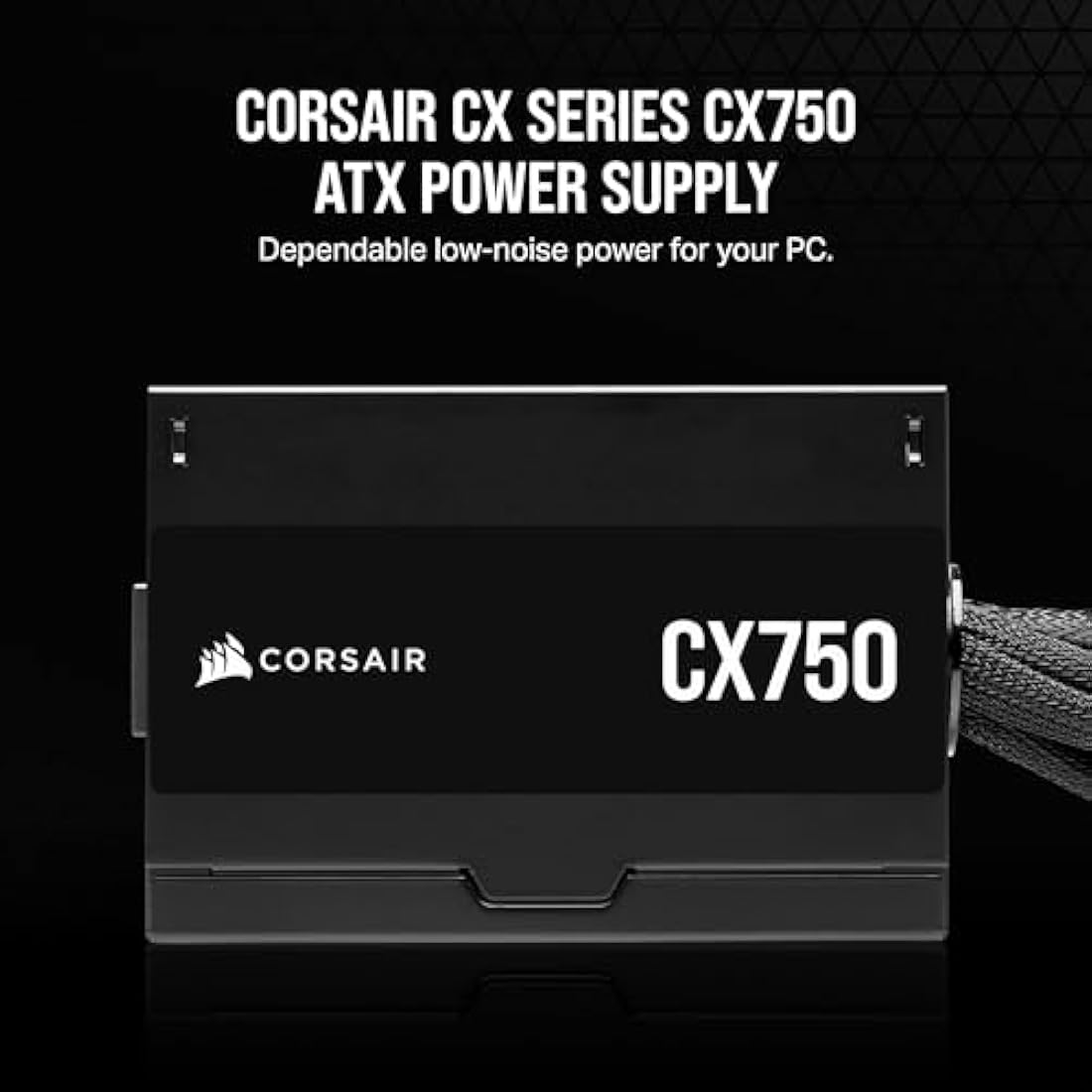Corsair CX750 750W ATX Power Supply | 80 PLUS Bronze – Black