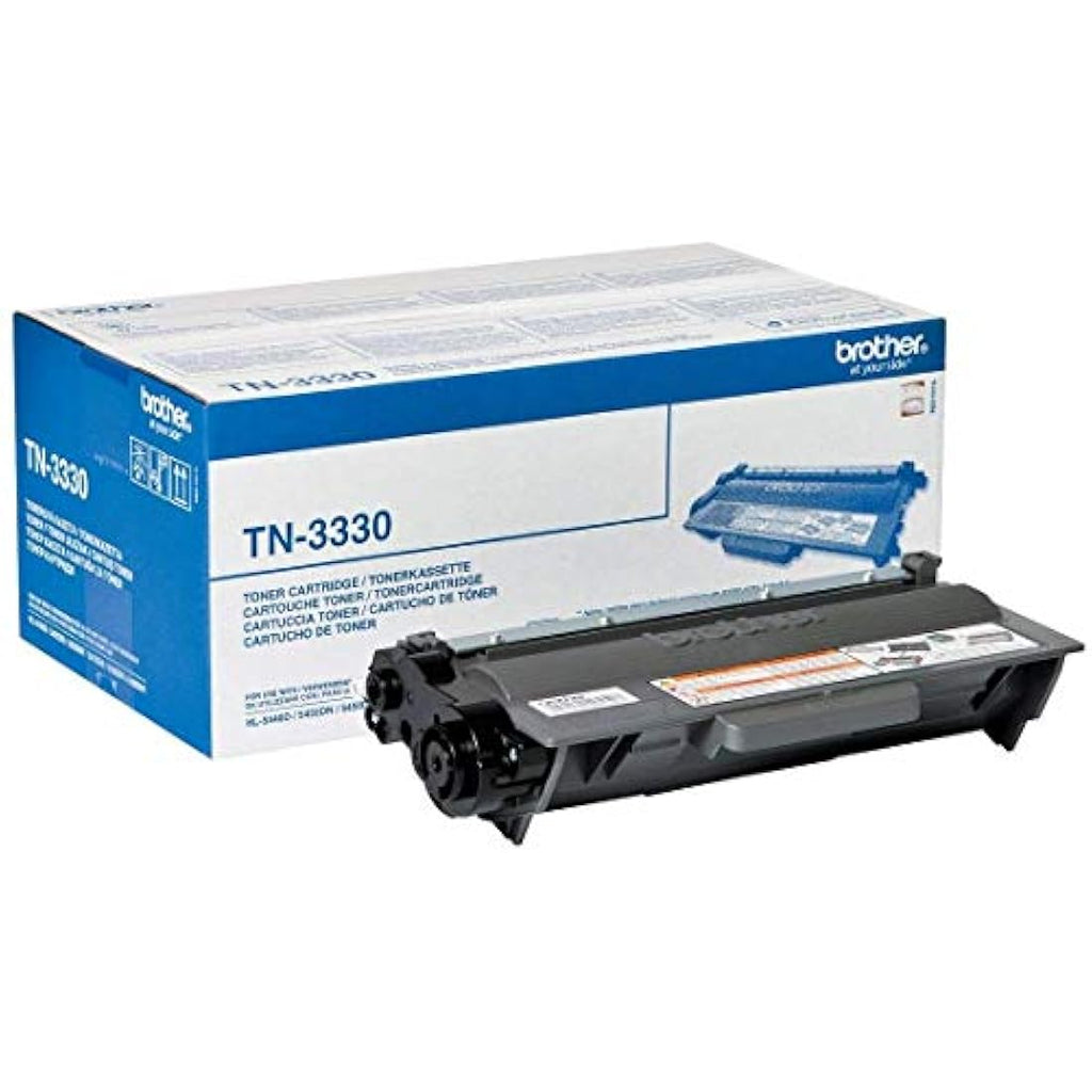 Brother TN-3330 Black Toner Cartridge – Genuine Standard Yield – 3,000 Pages