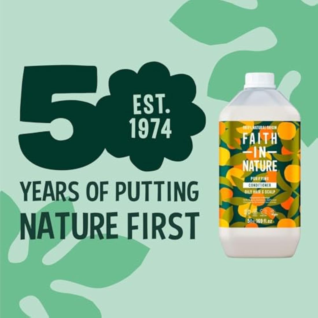 Faith In Nature Grapefruit & Orange Conditioner | 5L Refill Pack