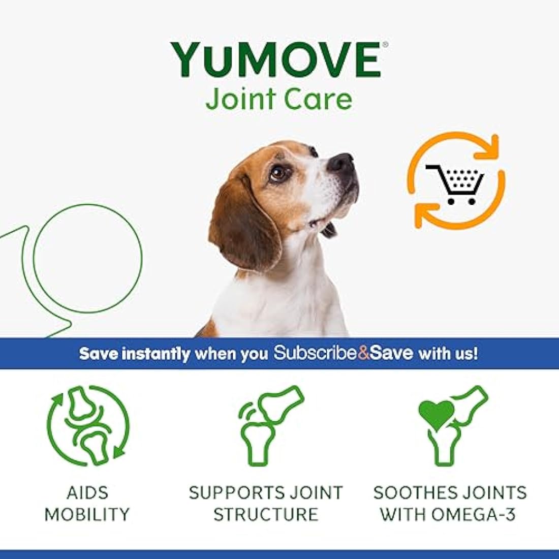 YuMOVE Joint Supplement for Large Dogs - Hip and Joint Care, 30 Chews
