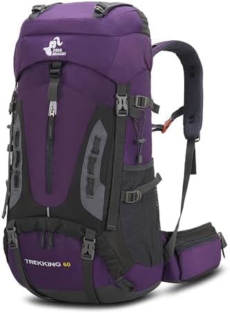 Jolof Store 60L Hiking Backpack – Waterproof Lightweight Travel Daypack