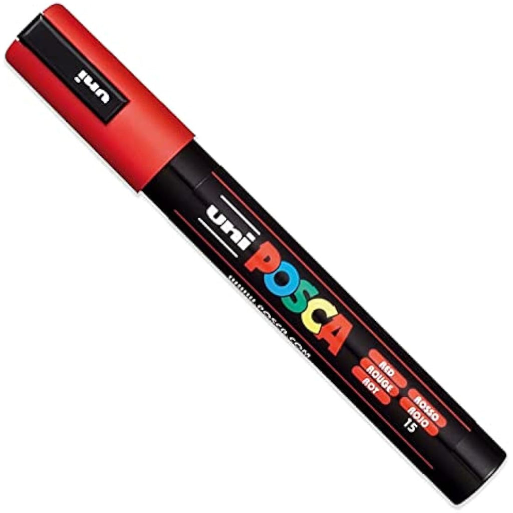 Posca Paint Marker Pens – PC-3M & PC-5M Set of 20 in Canvas Wrap
