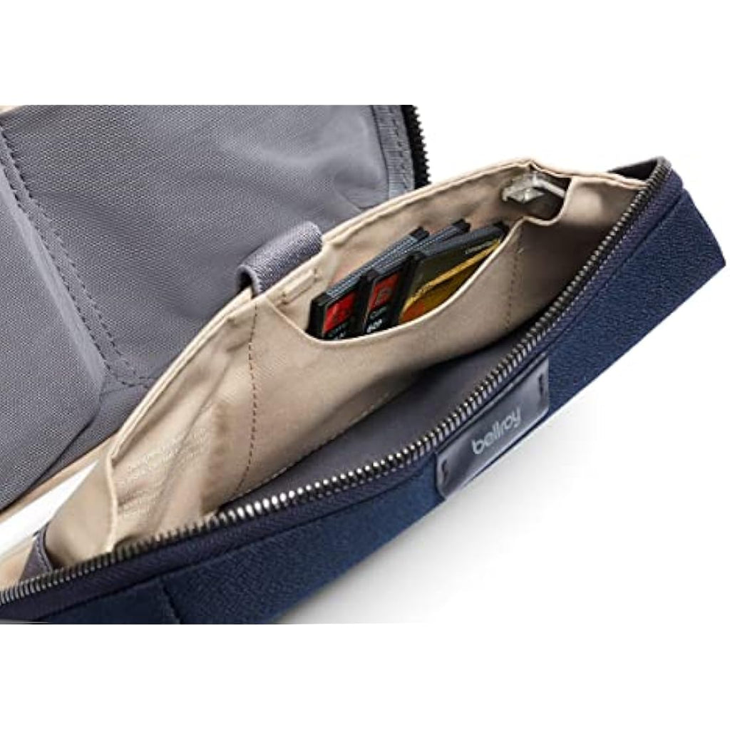 Bellroy Tech Kit – Recycled Water-Resistant Tech Organizer Pouch in Navy