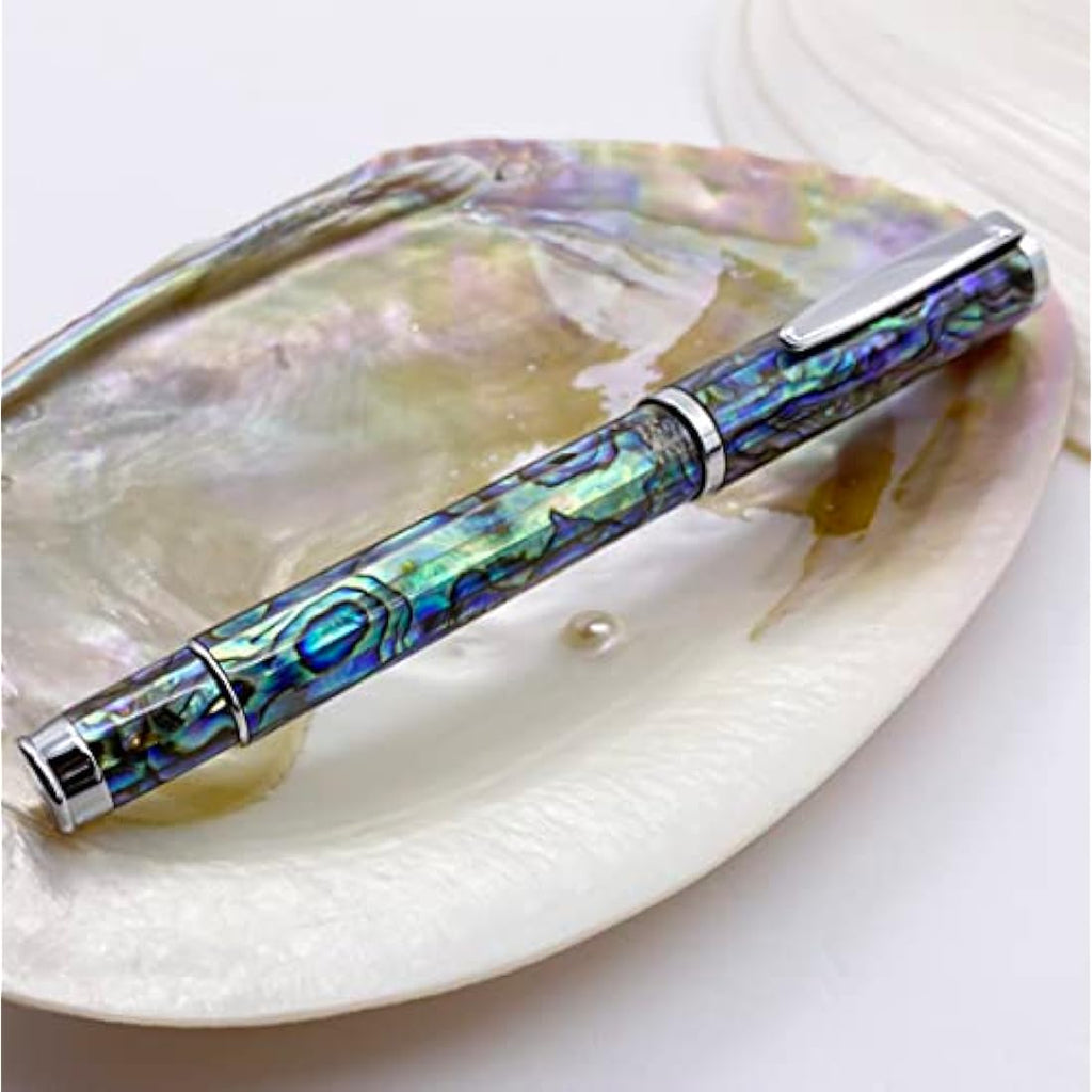 LACHIEVA LUX Abalone Sea Shell Rollerball Pen – Luxury Writing Gift