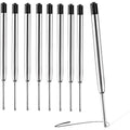 Jolof Store Parker Compatible Ballpoint Pen Refills - 20 Pack Black Ink