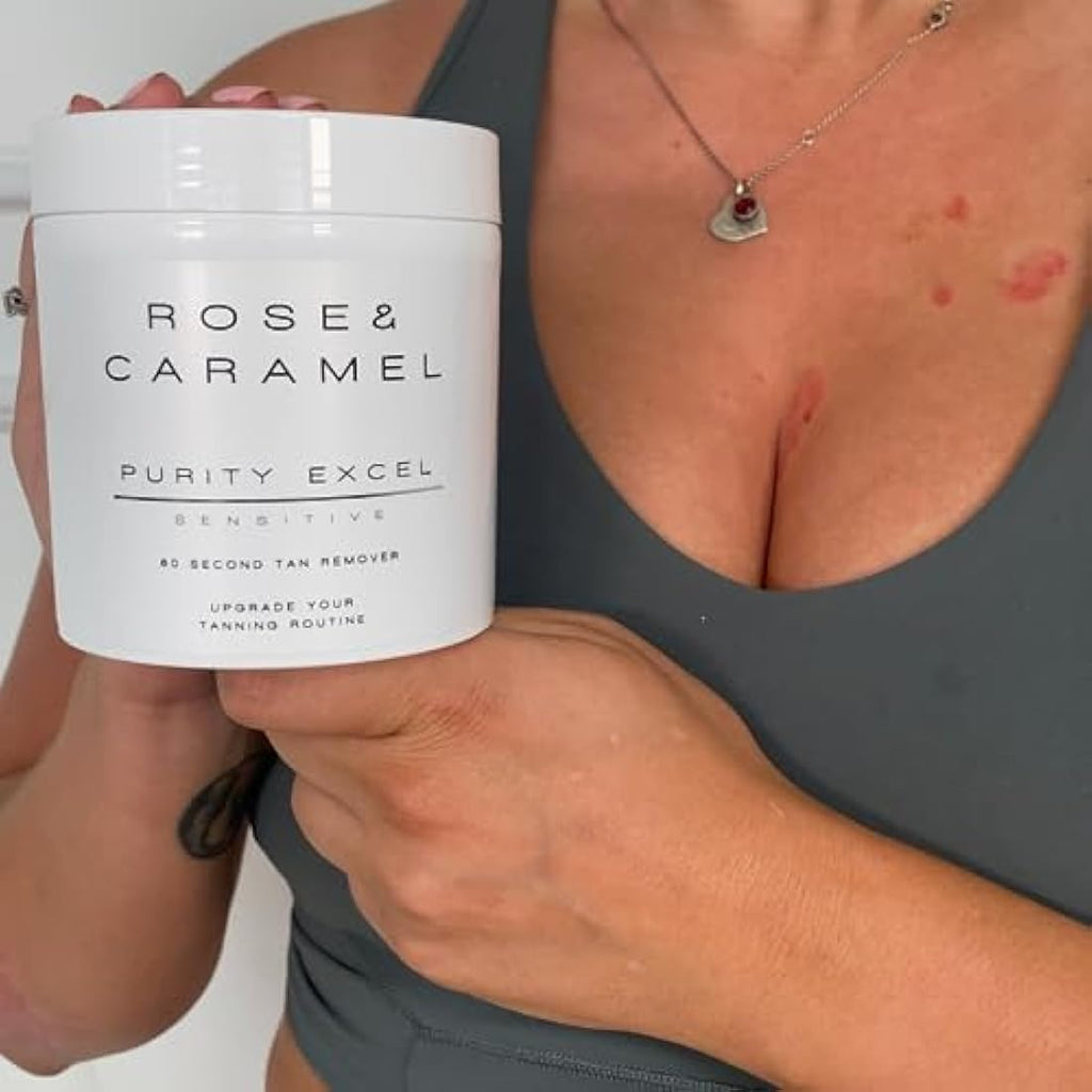 Rose & Caramel Purity Excel Sensitive Fake Tan Remover - 60 Second Eraser