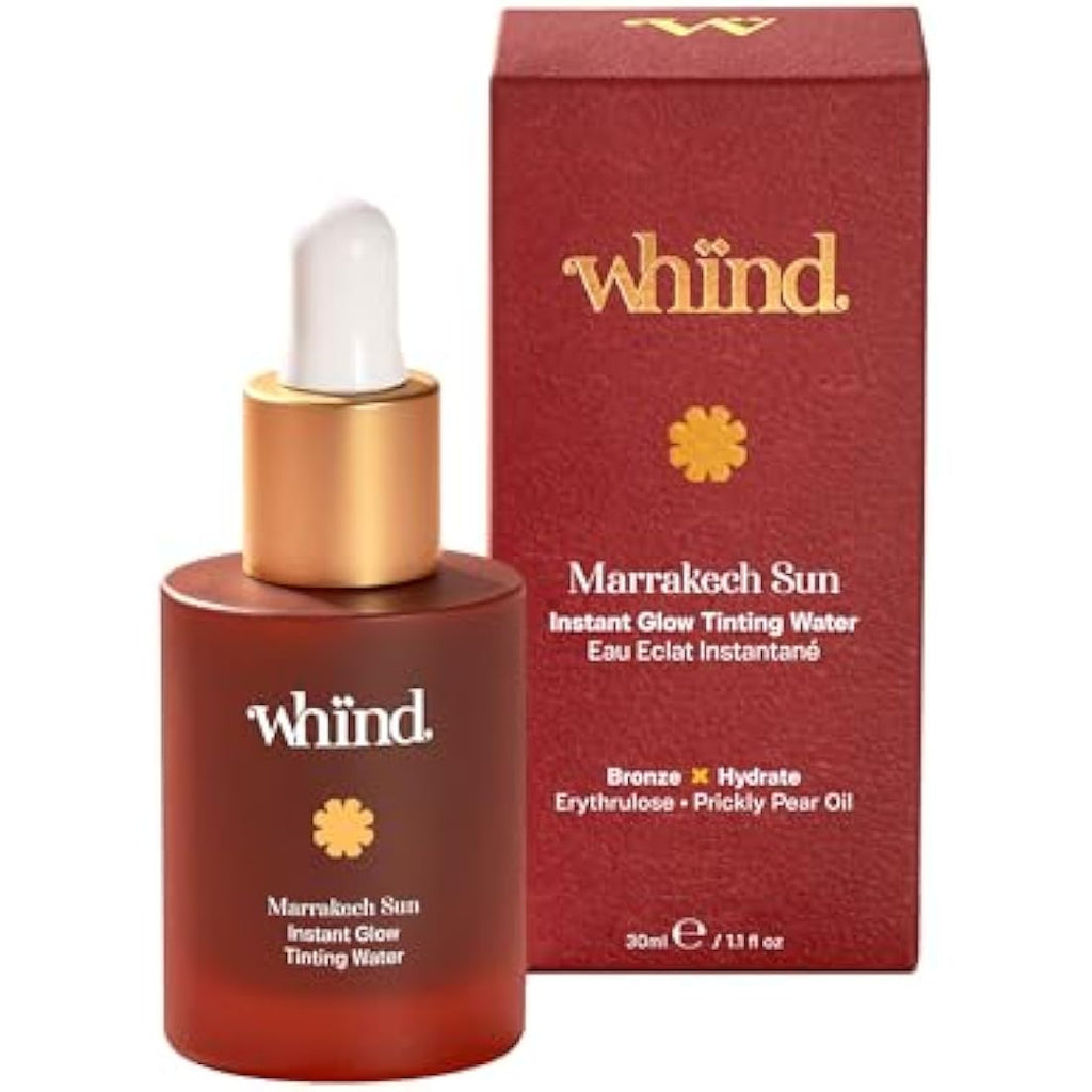 whind Marrakech Sun Self Tanning Drops - Hyaluronic Glow Serum - 30ml