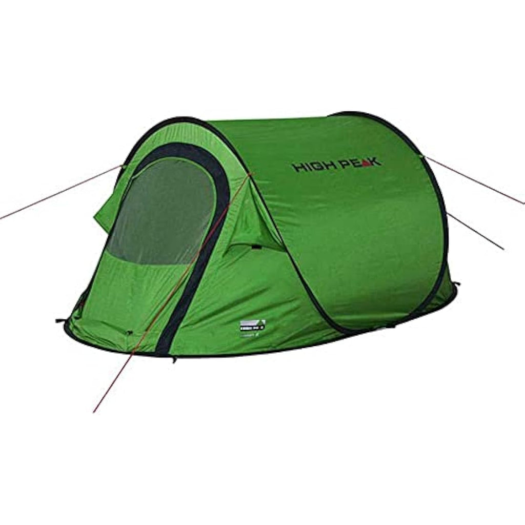 High Peak Vision 2 Pop-Up Tent – 2-Person Waterproof Camping Tent