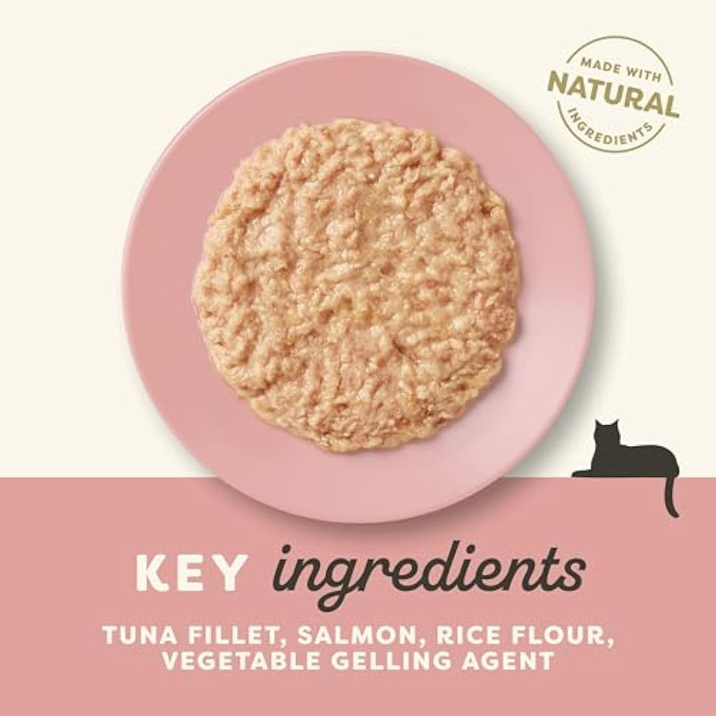 Applaws Senior Wet Cat Food | Tuna & Salmon Mousse Jelly | 24 x 70g Tins