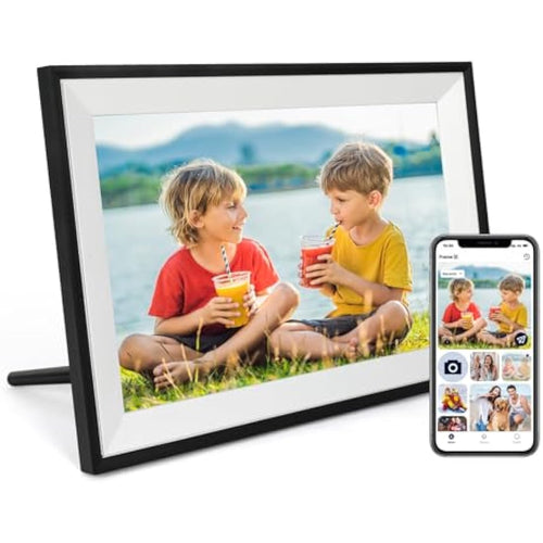 Jolof Store 10.1 Inch WiFi Digital Photo Frame | 32GB HD Touch Screen