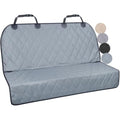 VIVAGLORY Dog Backseat Cover | Anti-Slip Waterproof Car Protector, Grey, L