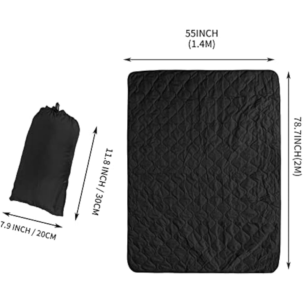 Tongcamo Military Woobie Blanket – Waterproof Camo Poncho Liner for Camping