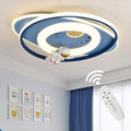 GHiycotdl Astronaut LED Ceiling Light – 58cm Dimmable Kids Room Lamp