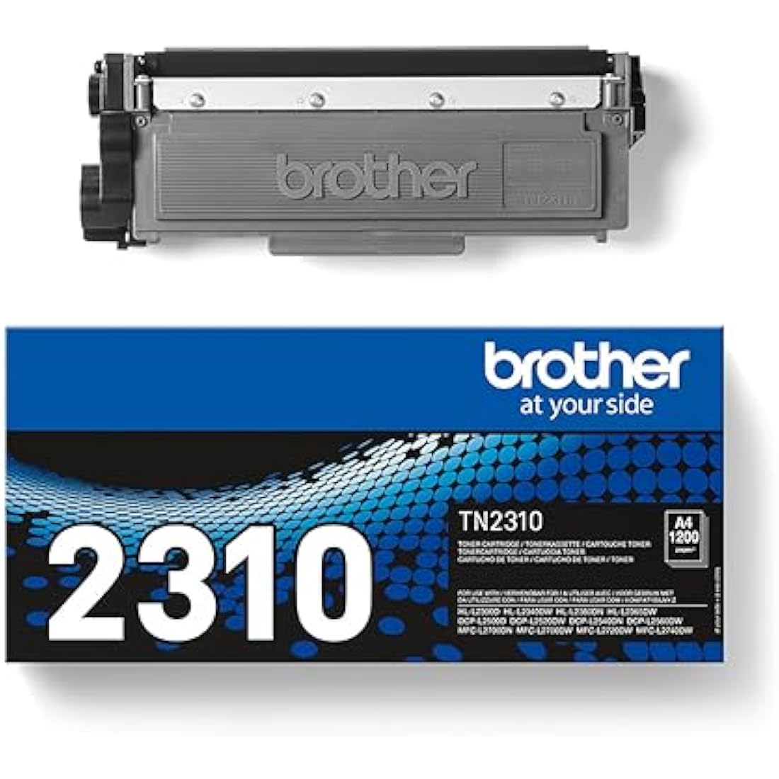 Brother TN-2310 Black Toner Cartridge | Genuine Standard Yield