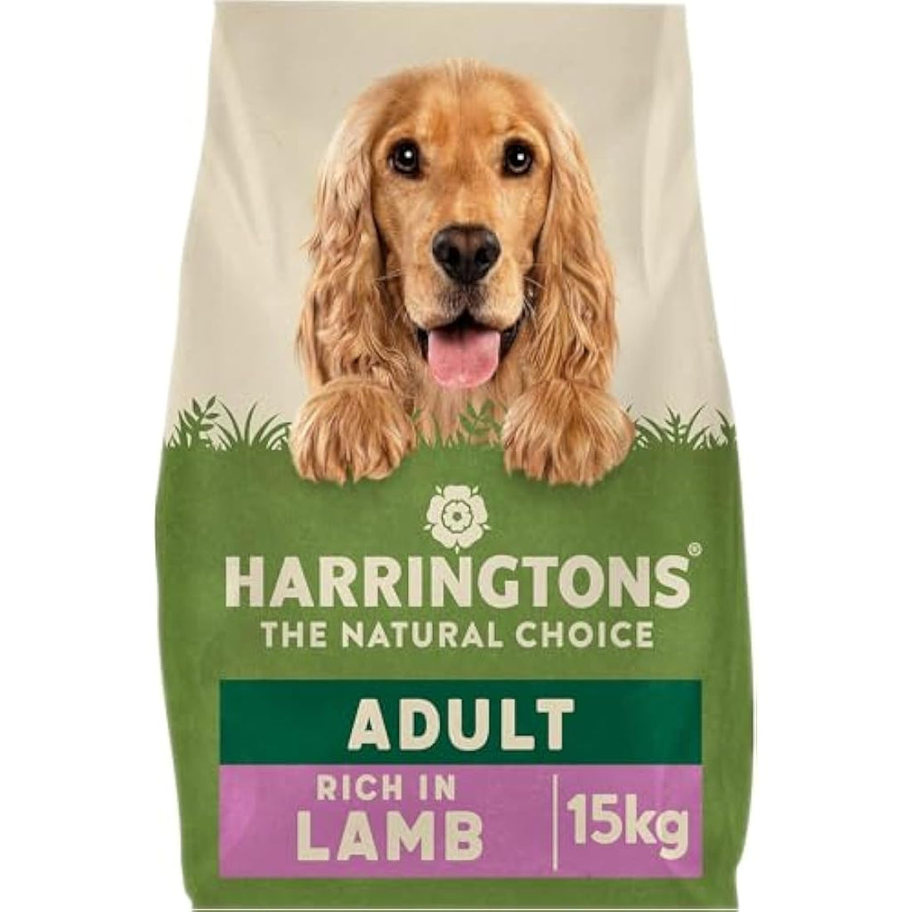 Harringtons Lamb & Rice Dry Adult Dog Food - Natural & Wheat Free 15kg