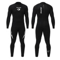 Owntop Men's 3/2mm Full Length Neoprene Wetsuit | Back Zip Diving Suit