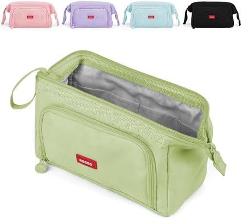 Mamowla Large Pencil Case | Durable Stationery Pouch for School