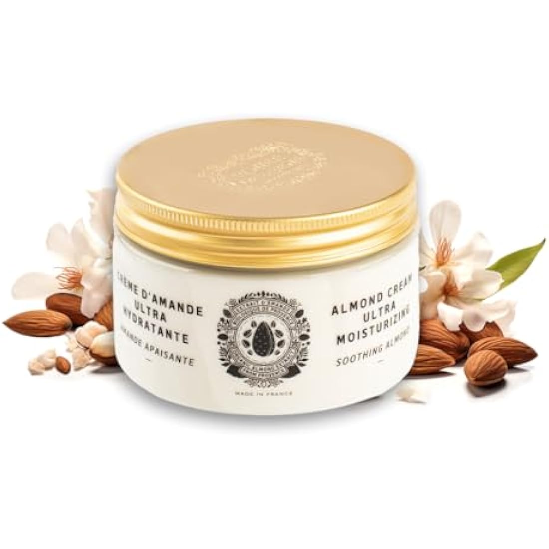 Panier des Sens Almond Body Cream – Shea Butter Moisturizer - 250ml