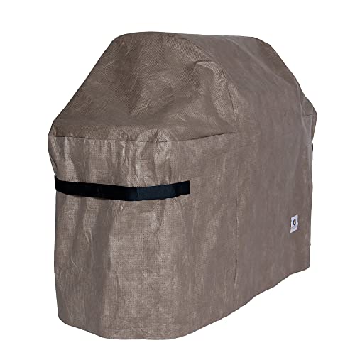Duck Covers Elite 67-Inch BBQ Grill Cover – Waterproof Cappuccino