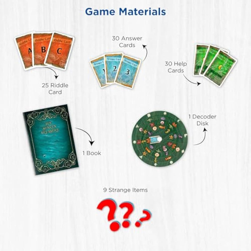 Thames & Kosmos EXIT: The Sunken Treasure Escape Room Board Game