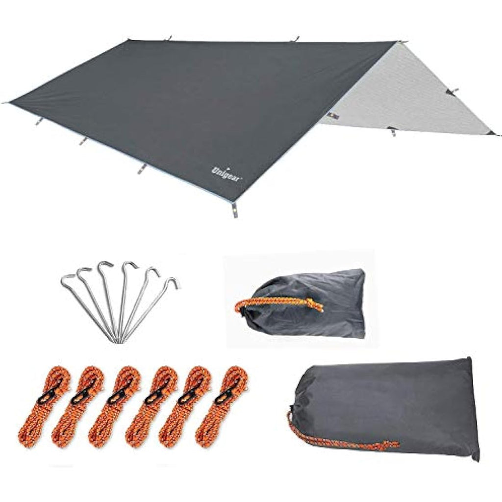 Unigear Waterproof Rain Fly Tarp | Lightweight Camping Tent Shelter