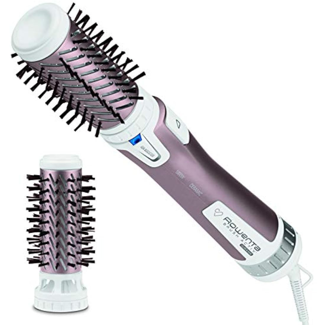Rowenta CF Rotating Hot Air Brush – Ionic Hair Styler with Keratin