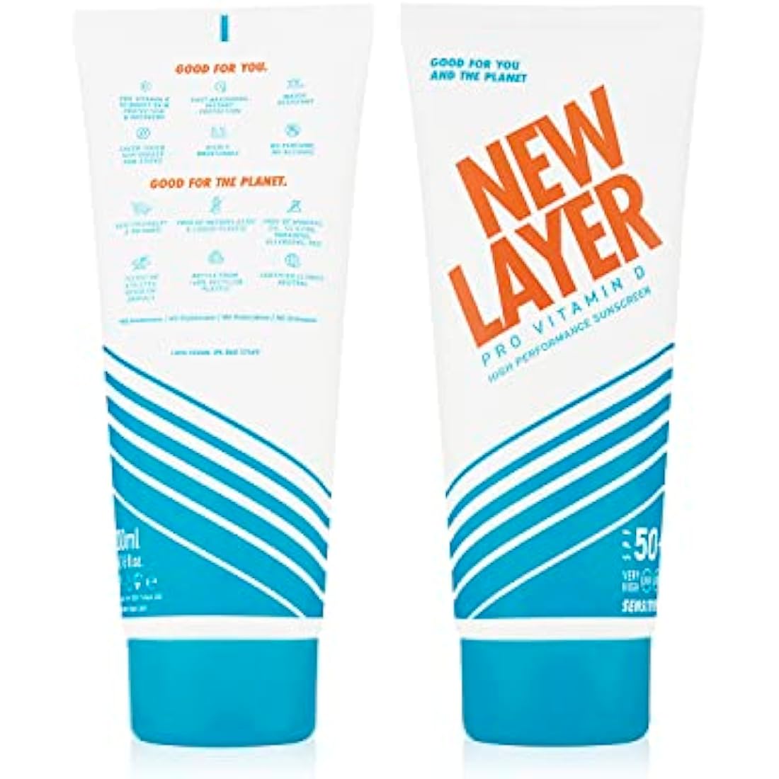 NEW LAYER Sensitive Sunscreen SPF 50+ | Pro Vitamin D | 200ml