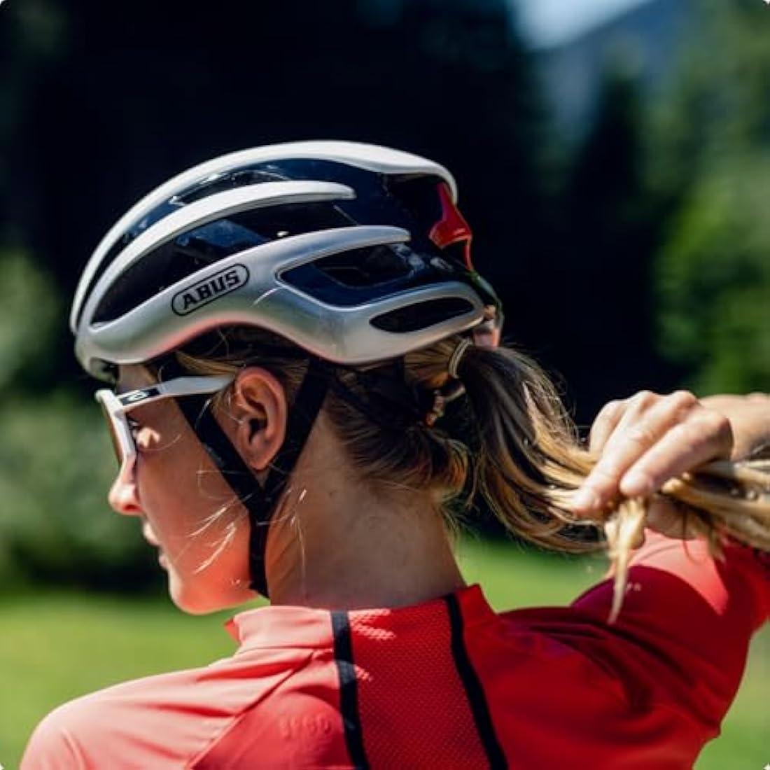 ABUS AirBreaker Road Bike Helmet – Lightweight Aerodynamic Cycling Gear
