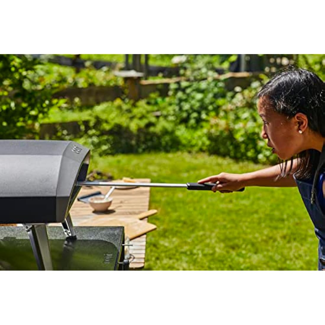 Ooni 7-Inch Pizza Turning Peel | Lightweight Anodised Aluminium Turner