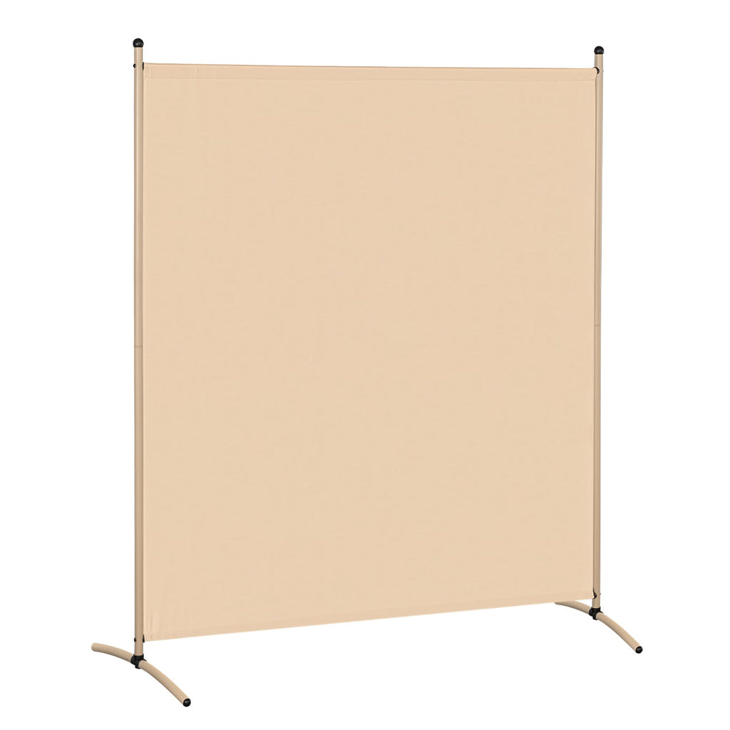 Angel Living 1 Panel Room Divider, Light Beige - image 1
