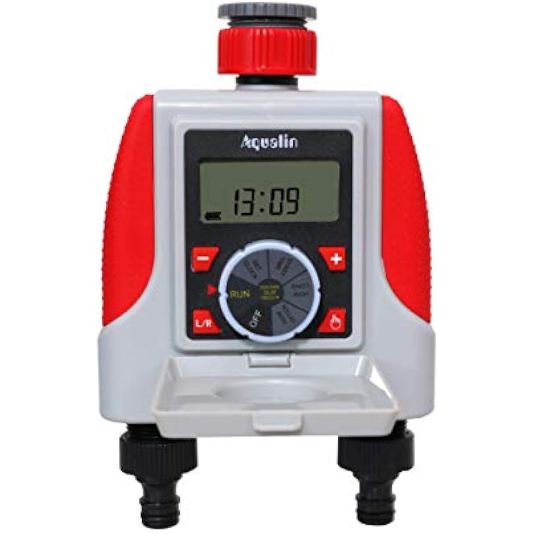 Aqualin Dual Outlet Water Sprinkler Timer – IP54 Waterproof Garden Controller