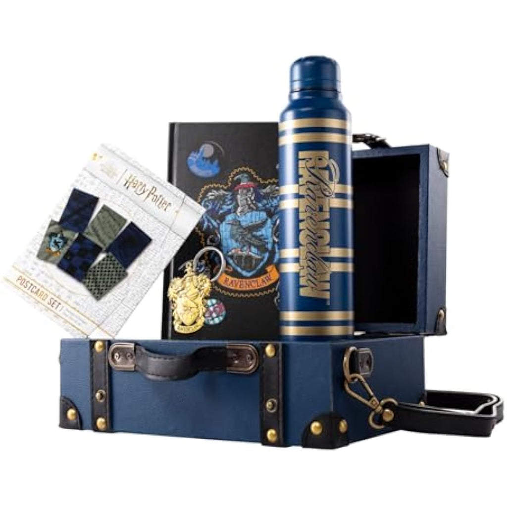 Harry Potter Ravenclaw Crest Premium Gift Set with Insulated Bottle