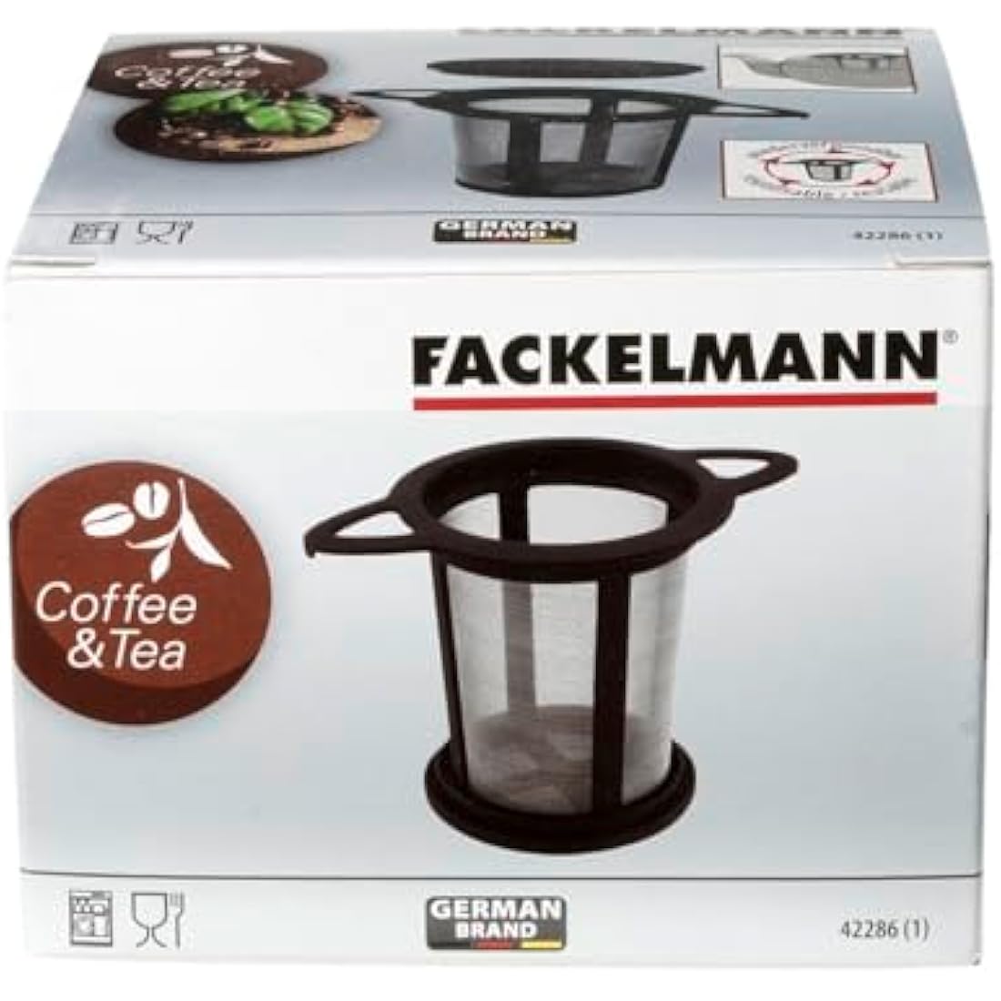 Fackelmann Stainless Steel Tea Filter – Long-Lasting Loose Leaf Infuser