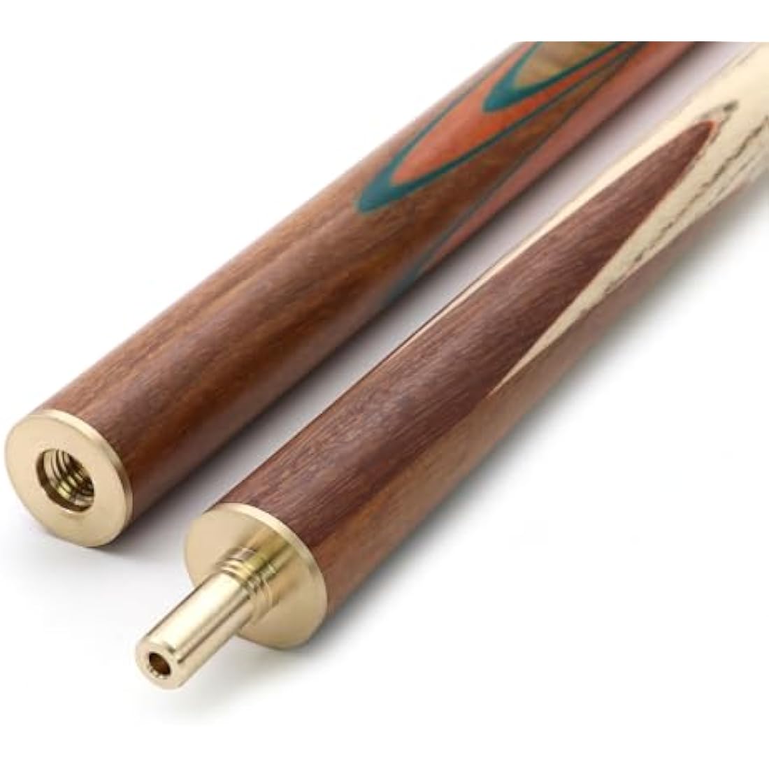 CUESOUL 57" Handcrafted 3/4 Snooker Cue Set with Case and Extension