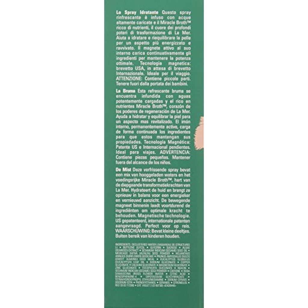 La Mer The Mist - Hydrating Luxury Face Moisturizer Spray - 125 ml