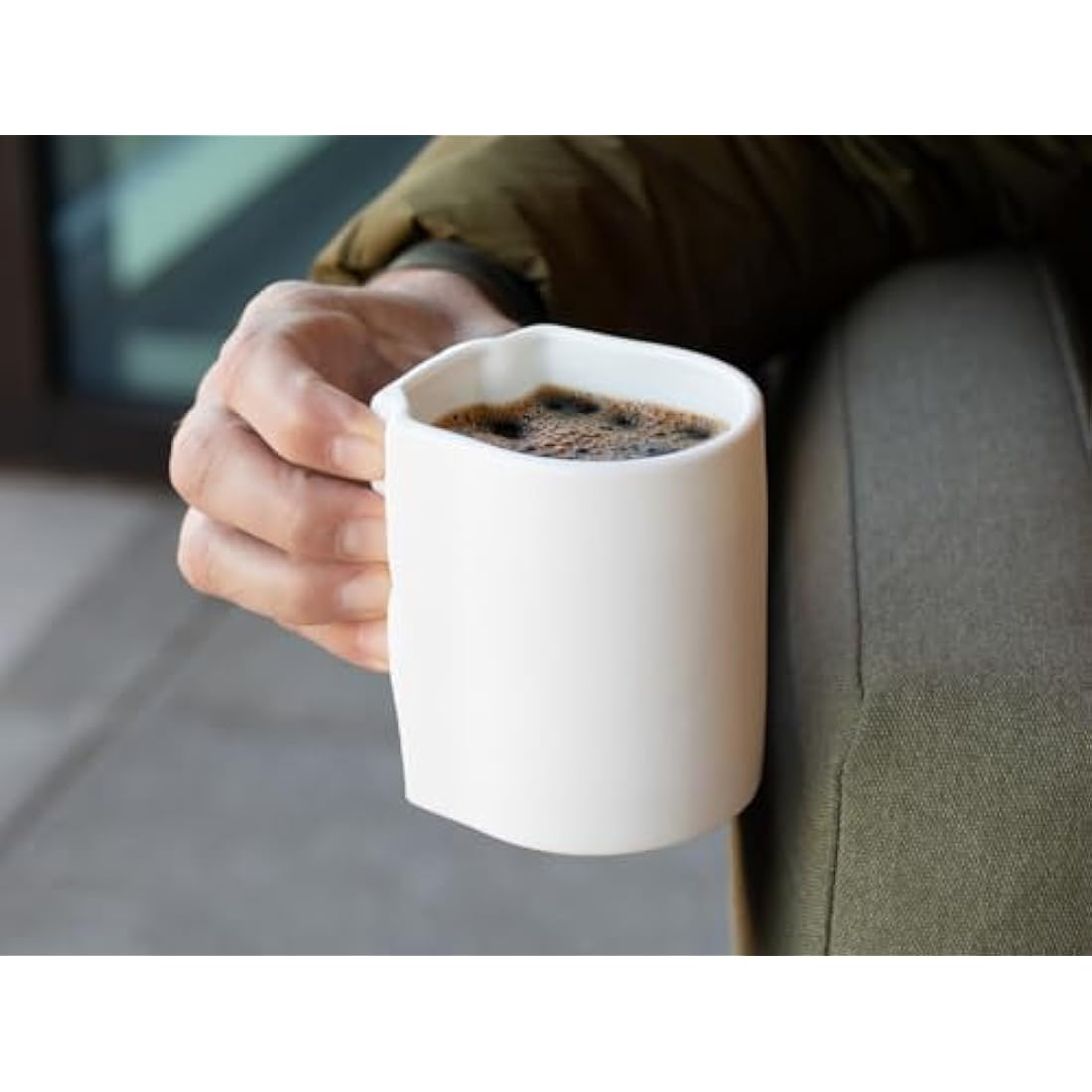 Pinch Hold Rock Climbing Mug – Handmade Bone China Edition